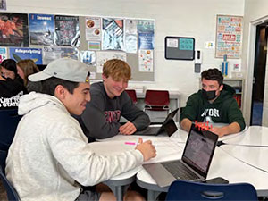 FH Students in classroom