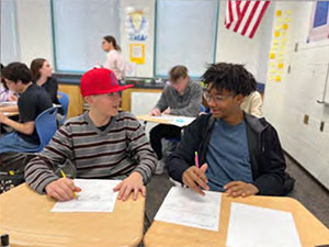 FH Students in classroom