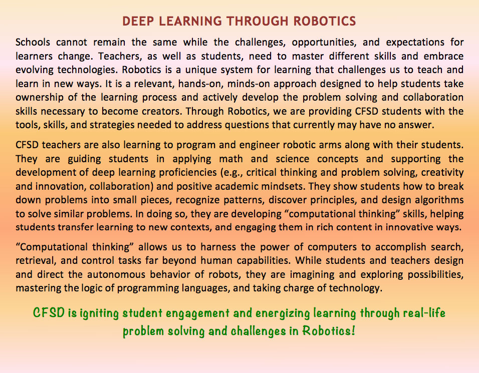 Deep Learning Through Robotics